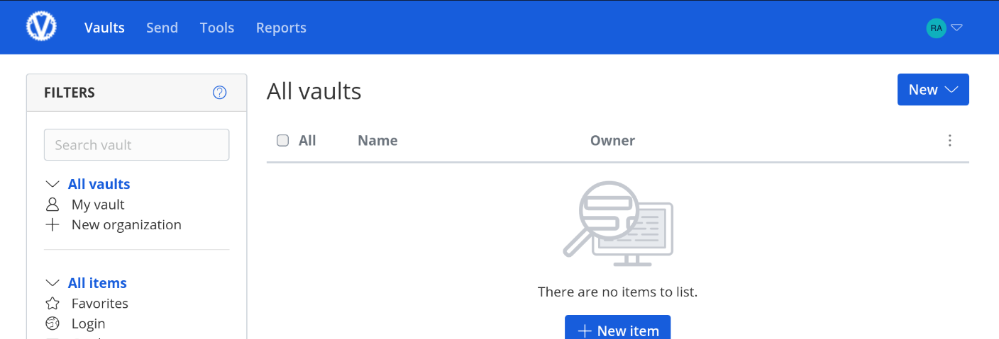 Vaultwarden password vault